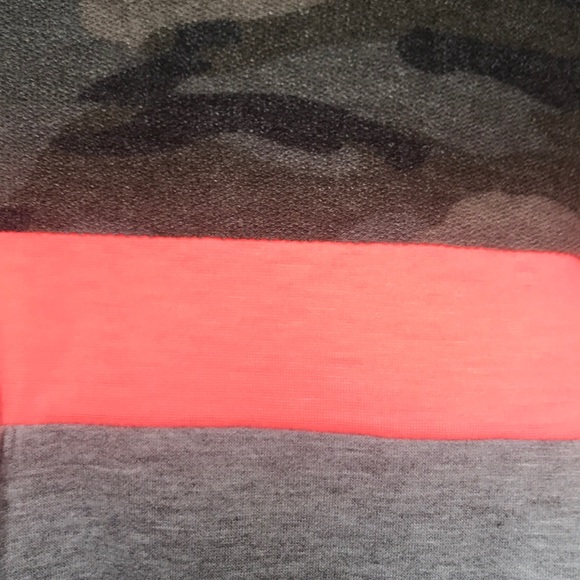 CALL ME CRAZY neon camo color block sweatshirt - Picture 4 of 4